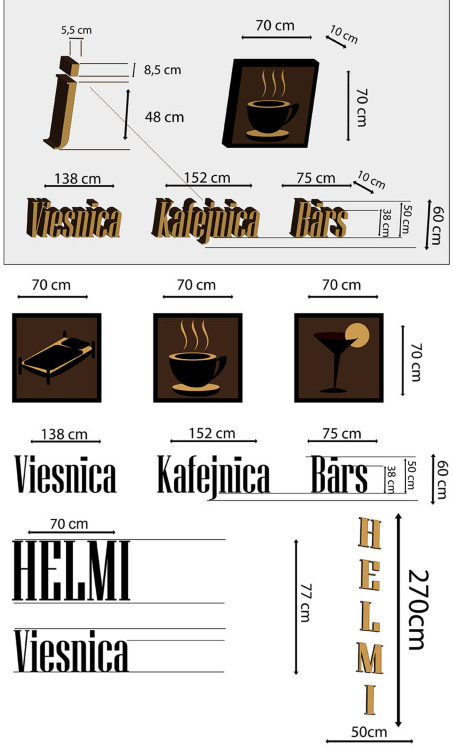 Fasādes maketi un saskaņošana